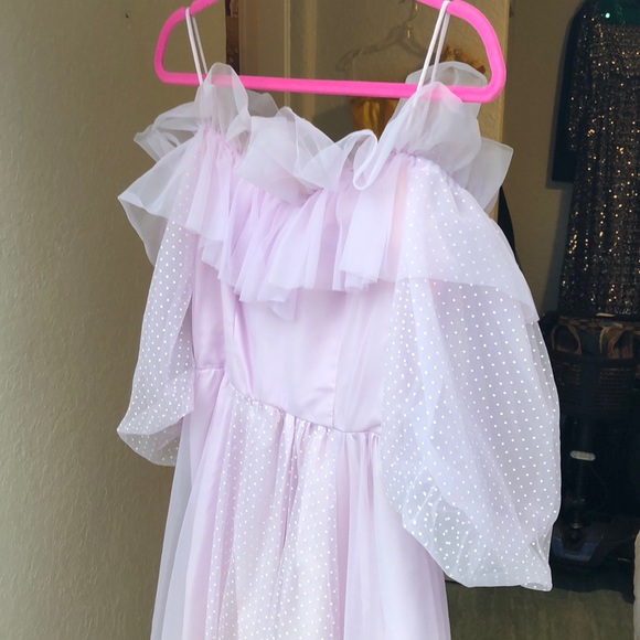 No label Giorgio di sant Angelo lavender Dress - Picture 2 of 6